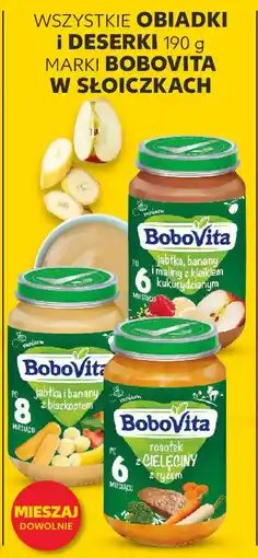 Kaufland Wszystkie obiadki i deserki marki bobovita w słoiczkach oferta