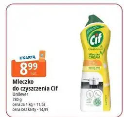 E.Leclerc Mleczko do czyszczenia z mikrokryształkami lemon Cif Cream oferta