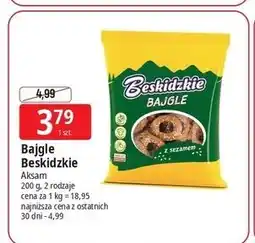 E.Leclerc Bajgle z sezamem Aksam Beskidzkie oferta