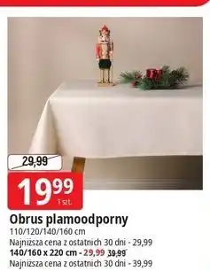 E.Leclerc Obrus plamoodporny 160 x 220 cm oferta