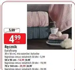 E.Leclerc Ręcznik 70 x 140 cm Eurofirany oferta