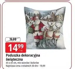 E.Leclerc Poduszka dekoracyjna świąteczna 45 x cm oferta