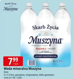 E.Leclerc Woda niegazowana Muszyna Skarb Życia oferta