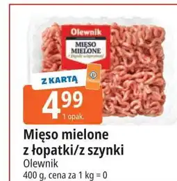 E.Leclerc Mięso mielone wieprzowe z szynki Olewnik oferta