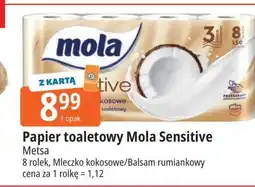 E.Leclerc Papier toaletowy balsam rumiankowy Mola Sensitive oferta