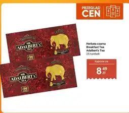 Biedronka Herbata czarna Breakfast Tea Adalbert's Tea 25 torebek oferta
