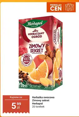 Biedronka Herbata owocowa Zimowy sekret Herbapol oferta