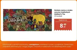 Biedronka Herbata czarna o smaku owoców tropikalnych Adalbert's Tea oferta