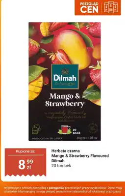 Biedronka Herbata czarna Mango & Strawberry Flavoured Dilmah oferta
