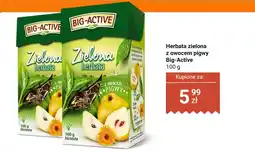 Biedronka Herbata zielona z owocem pigwy Big-Active oferta