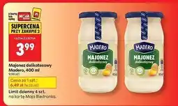 Biedronka Majonez delikatesowy 400ml Madero oferta