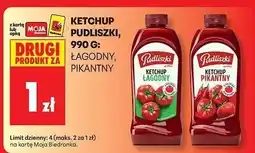 Biedronka Ketchup łagodny Pudliszki oferta