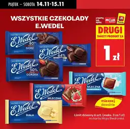 Biedronka Czekolada E.Wedel Biała oferta
