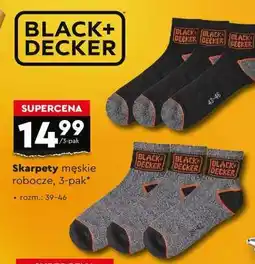 Biedronka Skarpety męskie robocze, 3-pak oferta