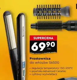 Biedronka Prostownica do włosów S6500 oferta