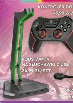 Biedronka PODSTAWKA NA SŁUCHAWKI Z USB oferta