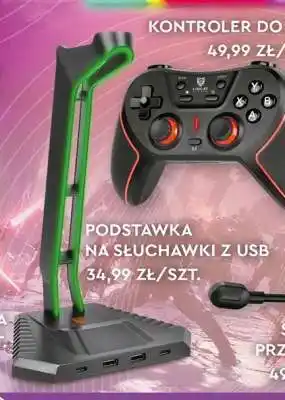 PODSTAWKA NA SŁUCHAWKI Z USB