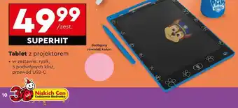 Tablet z projektorem