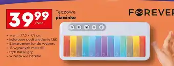 Biedronka Tęczowe pianinko oferta