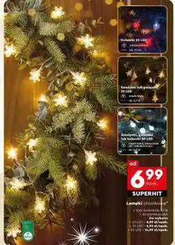 Biedronka Lampki choinkowe oferta