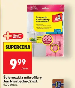 Biedronka Ściereczki Jan Niezbędny oferta