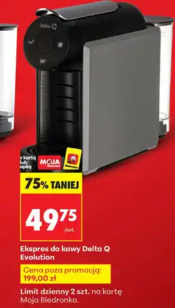 Biedronka Ekspres do kawy Delta Q oferta