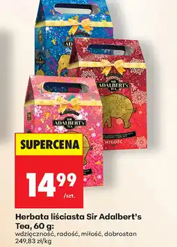 Biedronka Herbata Sir Adalbert's oferta