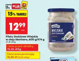 Biedronka Filety śledziowe Marinero oferta