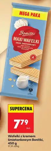 Biedronka Wafelki Bonitki oferta