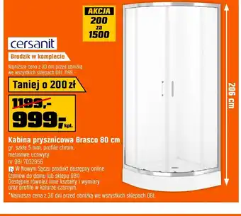 Kabina prysznicowa Cersanit