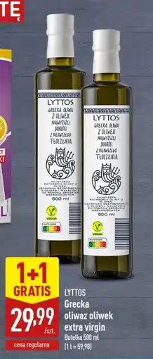 ALDI LYTTOS Grecka oliwa z oliwek extra virgin oferta