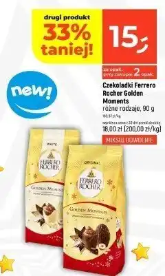 Dealz Czekoladki Golden Moments różne rodzaje Ferrero Rocher oferta