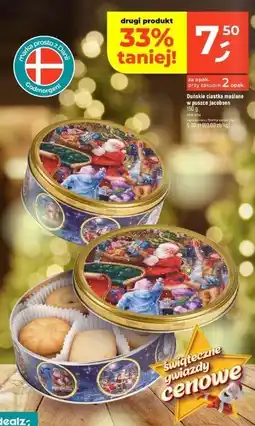 Dealz Ciastka maślane w puszce Jacobsen oferta