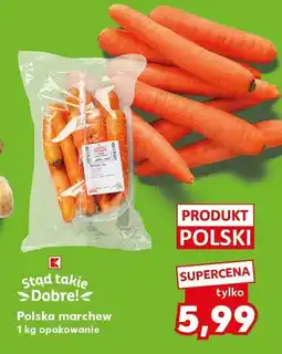 Kaufland Polska marchew 1 kg opakowanie K-Stąd Takie Dobre oferta