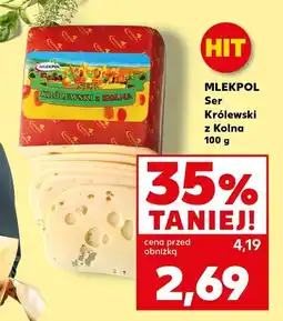 Kaufland Ser królewski z Kolna 100 g Mlekpol oferta