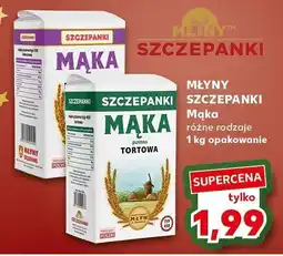 Kaufland Mąka MŁYNY SZCZEPANKI różne rodzaje TORTOWA 1 kg opakowanie oferta