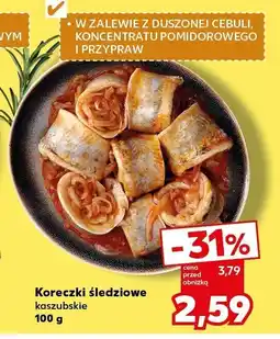 Kaufland Koreczki śledziowe kaszubskie 100 g Kaufland oferta