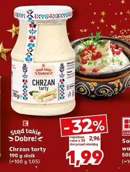 Kaufland Chrzan tarty Dawtona 190 g oferta