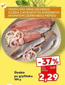 Kaufland Śledzie po gryfińsku 100 g Kaufland oferta
