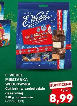 Kaufland Mieszanka wedlowska Cukierki w czekoladzie deserowej E. Wedel 230 g oferta
