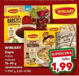 Kaufland Zupa Winiary różne rodzaje 75-40 g oferta
