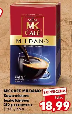 Kaufland Kawa mielona bezkofeinowa MK Café Mildano 250 g oferta
