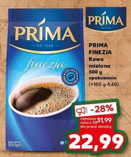Kaufland Kawa mielona Prima Finezja 500 g oferta