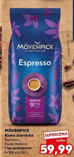 Kaufland Kawa ziarnista Espresso 1 kg Mövenpick oferta