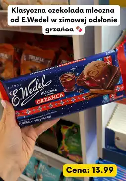Kaufland Czekolada mleczna o smaku grzańca E.Wedel oferta