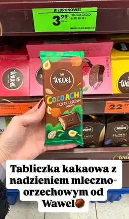 Biedronka Tabliczka kakaowa Cocoach orzech laskowy Wawel oferta
