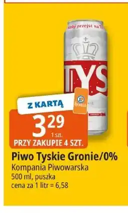 E.Leclerc Piwo Tyskie oferta