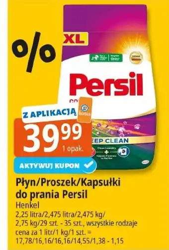 Kapsułki do prania Persil