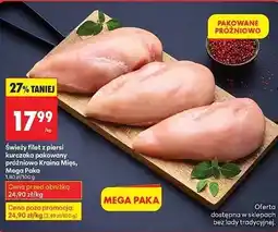 Biedronka Filet z piersi kurczaka Kraina Mięs oferta