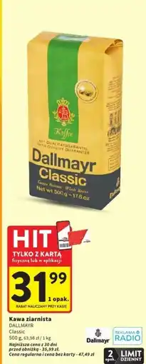 Intermarche Kawa ziarnista Dallmayr oferta